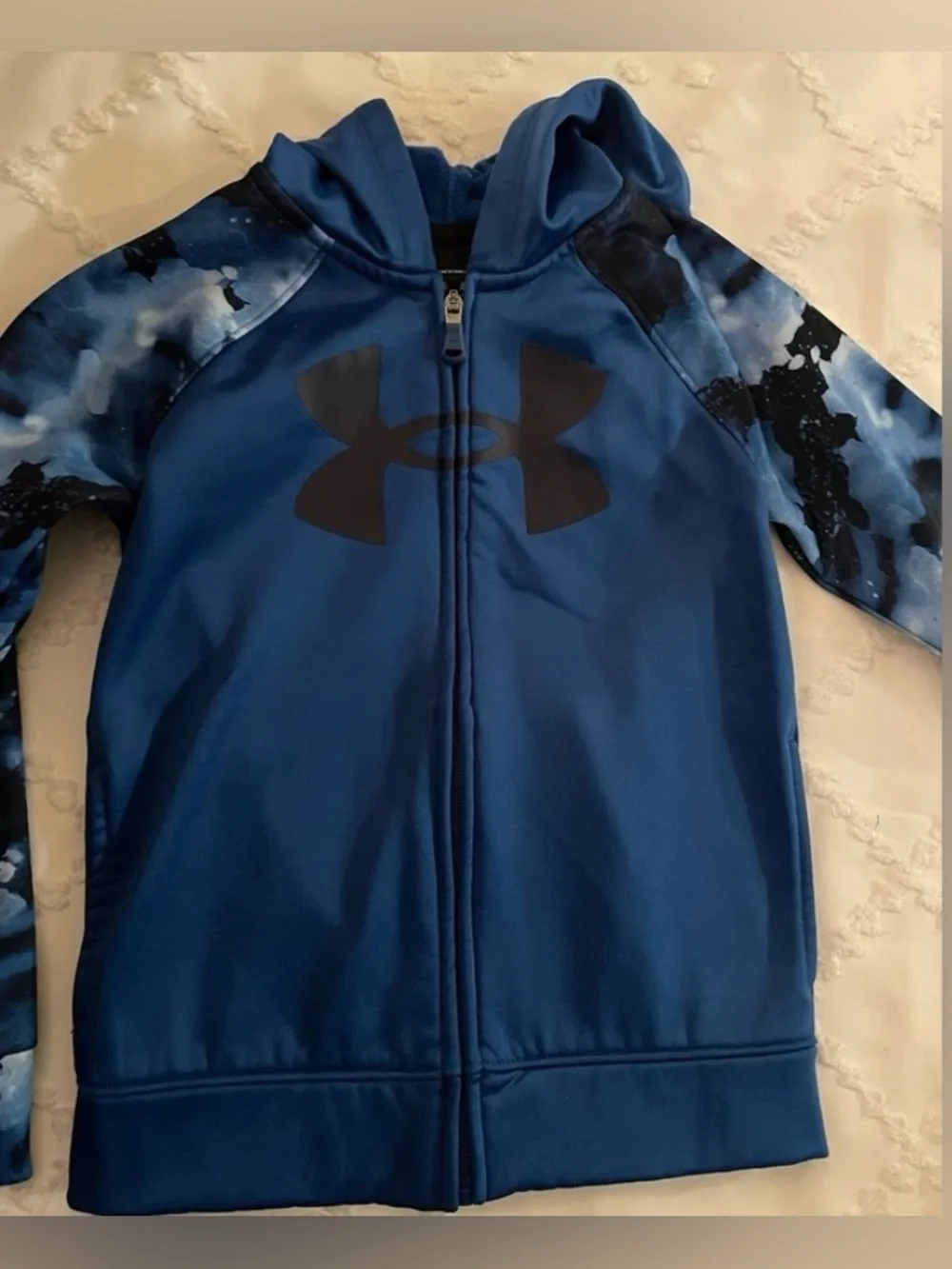 Under Armour Boys' Camo Raglan Full-Zip Hoodie Set